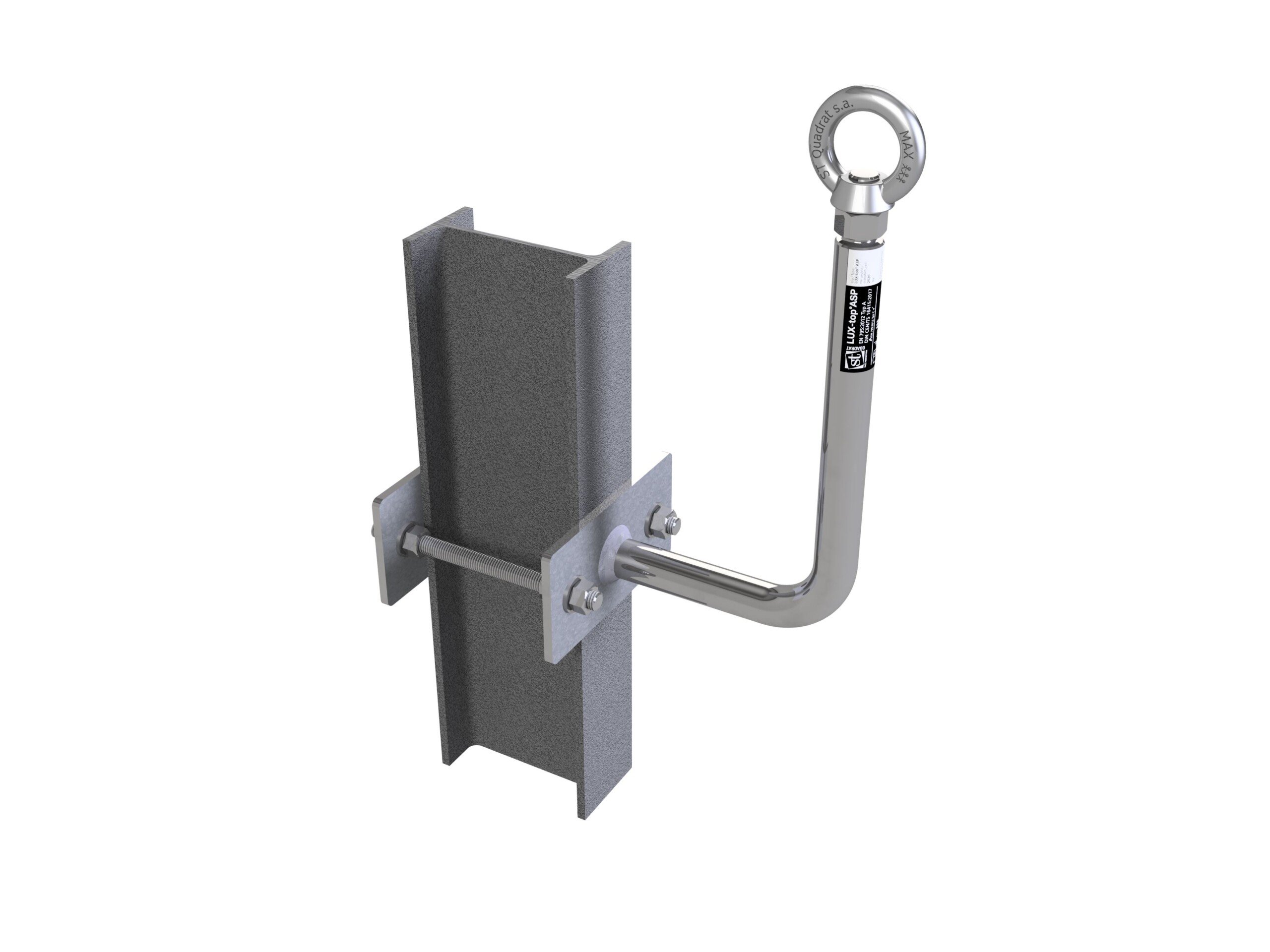 Anschlagpunkt EV2s-90°-Konterplatte